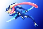  digital_media_(artwork) greninja nintendo pok&eacute;mon pok&eacute;mon_(species) video_games white_rose 