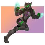  1:1 armor electricity female glowing head_tails holtz kraskit tabitha_terleir weapon 