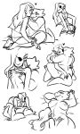  &lt;3 absurd_res alphys anthro areola bed big_breasts black_and_white blush breast_fondling breasts buckteeth butt clothing cunnilingus duo ear_fins ear_frills embrace eye_patch eyelashes eyewear female female/female fin fish fondling frill hair hand_on_breast hi_res hotlegmeme hug humanoid invalid_tag kissing kneeling long_hair lying marine monochrome mostly_nude multiple_positions navel nipples nude on_back on_bed on_top oral overweight overweight_female panties presenting presenting_hindquarters reptile romantic_couple scalie sequence sex sitting slightly_chubby smile sweat teeth undertale underwear undressing undyne vaginal video_games 