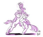  absurd_res brother brother_and_sister crown dragon equid female friendship_is_magic hi_res horn jowybean male mammal monochrome my_little_pony shining_armor_(mlp) sibling sister spike_(mlp) twilight_sparkle_(mlp) unicorn winged_unicorn wings 