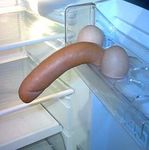  egg food inanimate refrigerator sausage 