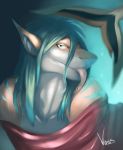  2018 anthro blue_eyes colin_(anonymous3355) digital_media_(artwork) hair half-closed_eyes hi_res long_hair looking_at_viewer male ophiseus seductive simple_background solo tongue 