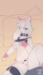  2019 4_fingers bed black_fur blush breasts choker clothed clothing clothing_aside clothing_lift cute_fangs digital_media_(artwork) dipstick_ears domestic_cat electrycpynk faceless_male felid feline felis female first_person_view fur grey_eyes hair half-closed_eyes hi_res inner_ear_fluff looking_at_viewer lying male male/female male_pov mammal multicolored_ears nipples on_back on_bed one_leg_raised open_mouth panties panties_aside pants_around_one_leg penetration penis pink_fur pussy sex shirt shirt_lift signature table_lotus_position tank_top topwear underwear underwear_aside vaginal vaginal_penetration white_fur white_hair 