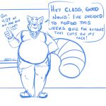  1:1 2019 ailurid anthro belly clefur_ad clothing enlgish_text eyes_closed hi_res humanoid_hands male mammal overweight overweight_male pants red_panda shirt solo topwear 