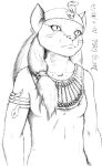  2007 aladdin anthro breasts david_siegl disney domestic_cat egyptian felid feline felis female fur hair mammal mirage_(aladdin) nipples solo 