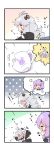 /\/\/\ 0_0 2girls 4koma ? ahoge antenna_hair black_jacket blush braid broken broken_cup brown_dress character_name comic commentary_request cup dress flying_sweatdrops highres holding holding_cup jacket kizuna_akari long_hair long_sleeves low_twintails milkpanda multiple_girls open_clothes open_jacket open_mouth outstretched_arms profile puffy_long_sleeves puffy_sleeves purple_hair shirt short_hair_with_long_locks silver_hair sleeves_past_wrists sweat teardrop translation_request twin_braids twintails very_long_hair vocaloid voiceroid wavy_mouth white_shirt yuzuki_yukari 