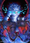  2019 abs anthro biceps canid canine canis digital_media_(artwork) fatego fur hi_res male mammal muscular muscular_male pecs rabbity simple_background wolf 