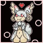  &lt;3 1:1 2019 anthro areola breasts clothed clothing digital_media_(artwork) female imactuallygarbage looking_at_viewer mega_audino mega_evolution navel nintendo nipple_outline pixel_(artwork) pok&eacute;mon pok&eacute;mon_(species) pok&eacute;morph pussy simple_background smile solo video_games 