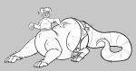  big_butt butt clothing forced forced_transformation frown growth hi_res human_to_taur humanoid_hands male mammal murid murine paws rat rodent royal_poodle shocked solo species_transformation surprise taur taurification thick_tail torn_clothing transformation weight_gain 