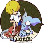  alien blonde_hair blue_skin crossgender earthbound_(series) female giygas hair human male mammal morphine_(artist) nintendo pokey_minch red_eyes solo text video_games 