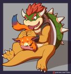  anal bowser digital_media_(artwork) duo erection fur gnar_(lol) hair hi_res horn humanoid koopa league_of_legends licking male male/male mario_bros nintendo nude open_mouth oral penis rimming riot_games scalie sex size_difference spikes tongue tongue_out video_games vitrex yordle 