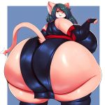  1:1 2019 big_breasts big_butt breasts butt clothed clothing domestic_cat fate_(trinity-fate62) felid feline felis female hi_res huge_breasts huge_butt mammal overweight overweight_female solo thick_thighs trinity-fate62 vividdreams 