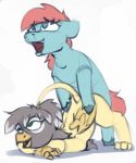  avian equid equine fan_character female gryphon horse interspecies male male/female mammal marsminer mercury_shine my_little_pony ocellus pony vaginal 