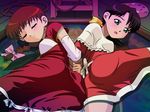  2girls age_difference bdsm bondage bound gakkou_no_kaidan gakkou_no_kaidan_(anime) loli miyanoshita_kayako miyanoshita_satsuki mother_and_daughter multiple_girls solo 