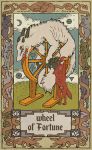  anthro card cloud duo english_text fortune_telling fur horn musorok open_mouth outside sky tarot tarot_card teeth text tongue tongue_out wheel white_fur 