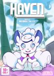  alolan_vulpix ambiguous_gender aurora_(disambiguation) blush canid canine cape clothing comic cover feral hi_res insomniacovrlrd mammal nintendo pok&eacute;mon pok&eacute;mon_(species) regional_variant solo video_games 