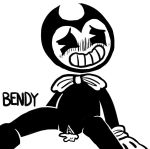  bendy_and_the_ink_machine bendy_the_dancing_demon blush bow_tie cum cum_in_pussy cum_inside cuntboy demon fleischer_style_toon humanoid intersex not_furry pussy solo toony unknown_artist video_games 