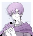  1boy canas fire_emblem fire_emblem:_rekka_no_ken hanasaki_komugi looking_at_viewer monocle nintendo short_hair smile solo 