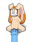  abdominal_bulge ahegao anthro bound cream_the_rabbit cub dildo ditoxin female lagomorph large_penetration leporid looking_pleasured mammal nipples nude penetration pussy rabbit restrained sex_toy simple_background sonic_(series) spiked_dildo vaginal vaginal_penetration white_background young 