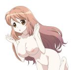  asahina_mikuru breasts large_breasts looking_at_viewer nagato_yuki-chan_no_shoushitsu navel nipples nude nude_filter orange_hair suzumiya_haruhi_no_shoushitsu suzumiya_haruhi_no_yuuutsu third-party_edit uncensored vector_trace 