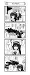  /\/\/\ 0_0 3girls 4koma absurdres armband bangs blouse blunt_bangs blush bob_cut clipboard comic crowd emphasis_lines eyebrows_visible_through_hair eyes_closed flying_sweatdrops girls_und_panzer greyscale hairband highres holding holding_clipboard jitome jumping leaning_forward long_hair long_sleeves looking_at_another miniskirt monochrome motion_lines multiple_girls nanashiro_gorou neckerchief no_mouth official_art ooarai_school_uniform open_mouth pdf_available pleated_skirt pointing raised_fist reizei_mako school_uniform serafuku short_hair shouting skirt smile sono_midoriko standing takebe_saori translation_request 