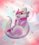  &lt;3 claws dragon fairy feral fizzlepaw hi_res petals prime-l primeleap purple_eyes wings 