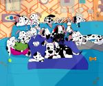  101_dalmatian_street 101_dalmatians 2019 amputee anon ball bedding blanket canid canine canis chew_toy clothing collar cuddling d.j._(101_dalmatians) da_vinci_(101_dalmatians) dallas_(101_dalmatians) dalmatian dante_(101_dalmatians) dawkins_(101_dalmatians) dee_dee_(101_dalmatians) deepak_(101_dalmatians) deja_vu_(101_dalmatians) delgado_(101_dalmatians) delilah_(101_dalmatians) destiny_(101_dalmatians) diesel_(101_dalmatians) disney dizzy_(101_dalmatians) dolly_(101_dalmatians) domestic_dog dorothy_(101_dalmatians) doug_(101_dalmatians) dylan_(101_dalmatians) female headphones hi_res human lying male mammal on_back open_mouth picture_frame pillow sleeping smile sofa spots tennis_ball tongue whitewolf20xx 