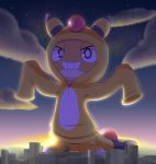  absurd_res ampharos amphy hi_res macro nintendo outside pok&eacute;mon pok&eacute;mon_(species) rodricoro scraggy video_games 