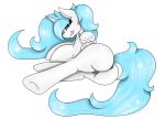  absurd_res anus blush butt digital_media_(artwork) equid equine female hair hi_res horn horse invalid_tag mammal my_little_pony pony pussy smile solo wings wynter_(artist) wynter_(character) 