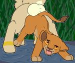  alternate_version_at_source anal anal_knotting anal_penetration ass_to_ass balls big_balls big_dom_small_sub canid canine canis cock_hanging cub disney duo felid female feral feral_on_feral feral_penetrated feral_penetrating feral_penetrating_feral fur grass hi_res interspecies kiara knot knot_hanging knotting larger_male lion looking_pleasured male male/female mammal multicolored_fur one_ear_up open_mouth pantherine paws penetration raised_tail sex shenhibiki size_difference smaller_female tan_fur the_lion_king tongue tongue_out two_tone_fur water wolf young 