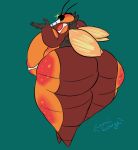  2019 absurd_res anthro areola arthropod big_breasts big_butt breasts butt buzzwole cosmicscourge female hi_res hind_view huge_breasts huge_butt hyper hyper_butt insect mosquito nintendo nipple_outline nude overweight overweight_female pok&eacute;mon pok&eacute;mon_(species) presenting presenting_hindquarters string thick_thighs ultra_beast video_games wide_hips 