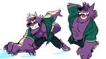  abs absurd_res anthro bernard_(ok_k.o.!_lbh) biceps canid canine canis cartoon_network clothed clothing fur hi_res male mammal muscular ok_k.o.!_let&#039;s_be_heroes open_shirt pecs purple_fur were werecanid werecanine werewolf wolf zarockthewolf 