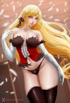  at bare blonde_hair breasts clothed ears eclipse elbow ey female glin gloves hair hetero huge long looking male_focus nude pointy shoulders smile very viewer white yellow 
