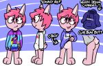  2019 anthro blush bottomless clothed clothing cub cuntboy digital_media_(artwork) fortnite fur hair intersex lagomorph leporid mammal pokefound pussy rabbit simple_background smile solo sonny_boop standing topwear young 