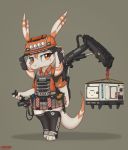  anthro anthrofied crane_(disambiguation) dragon female generator orang111 scania solo truck vehicle 