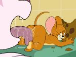  anal big_tongue cartoon_network cookie domestic_cat duo eroborus felid feline felis food jerry_mouse male male/male mammal metro-goldwyn-mayer micro mouse murid murine oral rimming rodent roz saliva sex sweat tom_and_jerry tongue 