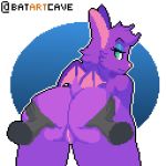  1:1 animated anthro anus batartcave bent_over butt butt_grab cheek_tuft chiropteran digital_media_(artwork) disembodied_hand female green_eyes hand_on_butt looking_back loop mammal membranous_wings nude pink_anus pink_nose pink_pussy pixel_(artwork) presenting pussy rear_view solo_focus spread_anus spread_butt spread_pussy spreading tuft wings 
