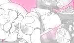  amy_rose anthro big_breasts breasts clothing eulipotyphlan eyes_closed female hedgehog hi_res mammal navel nipples open_mouth pubes pussy signature smile solo sonic_(series) tc 