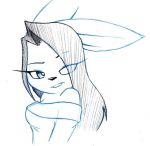  adrianna dragonlordfluffyxd icon lagomorph leporid mammal rabbit sketch 