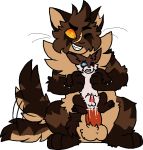  anal anal_penetration anthro balls cum cum_in_ass cum_inside duo erection hawkfrost_(warriors) incest larger_male male male/male mammal nude penetration penis sex size_difference smaller_male tigerstar_(warriors) warriors_(cats) 