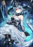  dress pointy_ears shadowverse tagme tail 