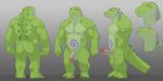  alligator alligatorid crocodilian erection flaccid gradient_background hi_res luvbites male model_sheet muscular muscular_male nude penis reptile scalie simple_background unknown_artist vincent_(luvbites) yellow_sclera 