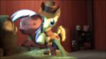  2019 3d_(artwork) 3d_animation animal_genitalia animal_penis animated balls barn braeburn_(mlp) clothed clothed_feral clothing cowboy_hat crossover cutie_mark digital_media_(artwork) duo earth_pony epona_(tloz) equid equine equine_penis erection female feral feral_on_feral feral_penetrated feral_penetrating feral_penetrating_feral friendship_is_magic hair hat headgear headwear horse inside jacket l1zardr0ckets male male/female mammal my_little_pony nintendo penetration penis ponification pony sex the_legend_of_zelda topwear video_games 