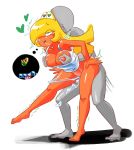  1boy 1girl 1girls barefoot blonde_hair bottomless breast_grab breasts cum cum_in_pussy cum_inside cum_shot cumshot faceless female from_behind from_behind_position fucked_silly gray_skin hair hair_over_one_eye heart-shaped_pupils koopa koopa_girl koopa_troopa male mario mario_(series) minus8 mostly_nude nintendo nipple_pinch nipples open_mouth penis pixel_art saliva sex shirt super_mario_bros. tank_top tears testicles thought_bubble tongue tongue_out 
