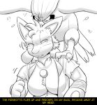  avian beak black_and_white breasts feathers fidchellvore hildegard lucario monochrome nintendo pidgeotto pok&eacute;mon pok&eacute;mon_(species) video_games 