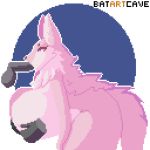  1:1 animated anthro balls batartcave big_breasts blue_eyes breast_fondling breasts canid canine cum cum_on_face disembodied_hand female fondling fur glans grey_balls grey_glans grey_penis hand_on_breast huge_breasts humanoid_penis leaning leaning_forward male male/female mammal multicolored_fur neck_tuft nude oral oral_penetration penetration penis pink_fur retracted_foreskin saliva tuft two_tone_fur uncut 