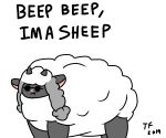  asdfmovie beep_beep_i&#039;m_a_sheep bovid caprine mammal meme nintendo parody pok&eacute;mon pok&eacute;mon_(species) solo tepigfan101 video_games wool wooloo 
