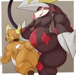 all_fours alolan_pokemon alolan_raichu anal anal_penetration anthro anthro_on_anthro barazoku barefoot big_butt bubble_butt buckteeth butt cum cum_in_ass cum_inside cum_on_butt cum_on_penis erection excadrill eyes_closed fan_character from_behind_position fur hi_res looking_back male male/male mammal musclegut muscular nintendo nude open_mouth overweight pawpads paws pecs penetration penis pok&eacute;mon pok&eacute;mon_(species) raichu regional_variant rodent sex sharp_teeth smile sweat tderek99 teeth thick_thighs vein veiny_penis video_games 
