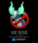  bovid caprine cryptid-creations ghostbusters goat mammal solo 