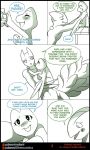  2019 anthro bench blush clover_(happytimes) comic english_text eyes_closed female feral flora_fauna hi_res hug line_art male matemi muscular nintendo plant pok&eacute;ball pok&eacute;mon pok&eacute;mon_(species) sceptile shamrock_(lysergide) text treecko video_games 